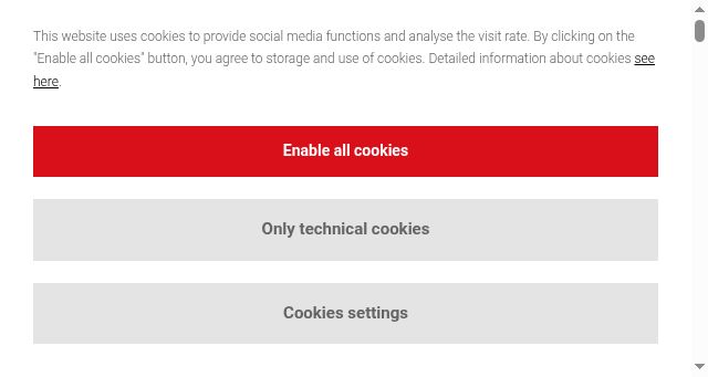 Screenshot of rako.cz