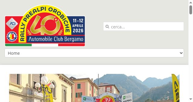 Screenshot of rallyprealpiorobiche.it