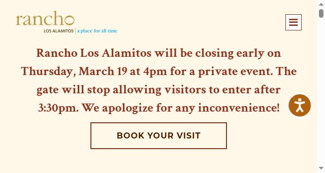 Screenshot of rancholosalamitos.org