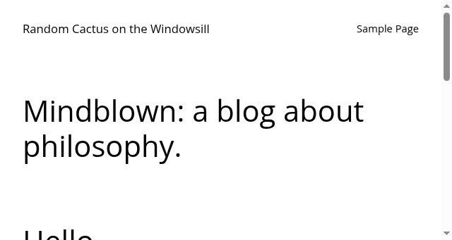 Screenshot of randomcactus.com