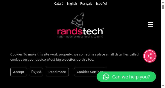 Screenshot of randstech.com
