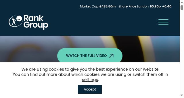 Screenshot of rank.com