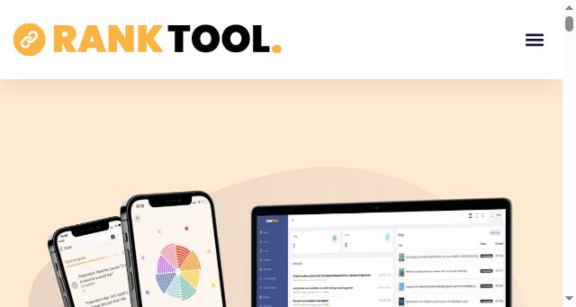 Screenshot of ranktool.nl