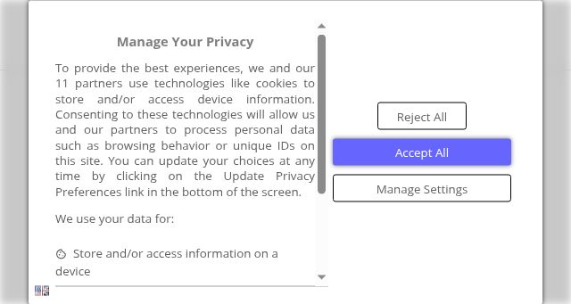 Screenshot of raptive.com