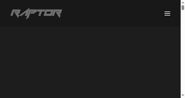 Screenshot of raptor-saw.com