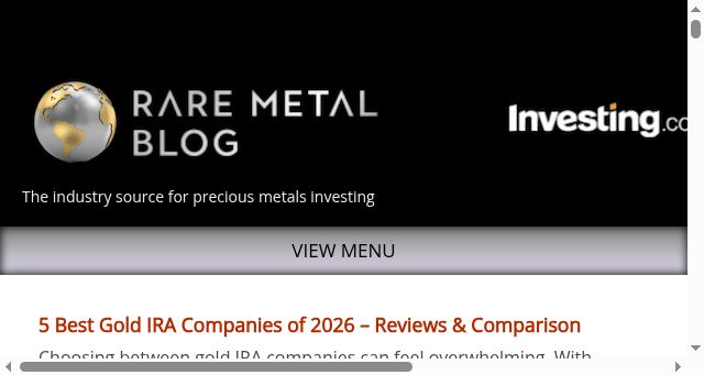 Screenshot of raremetalblog.com