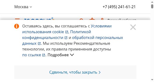 Screenshot of rarus.ru