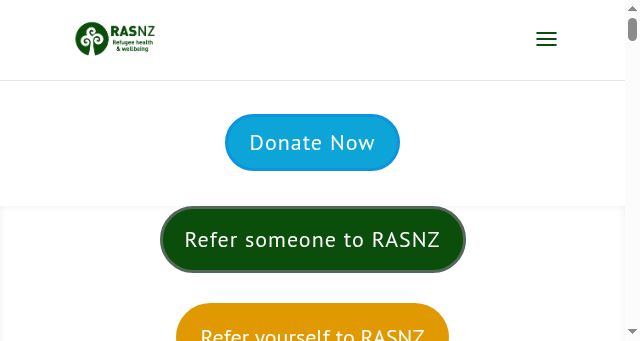 Screenshot of rasnz.co.nz
