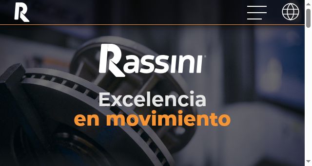 Screenshot of rassini.com