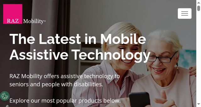 Screenshot of razmobility.com