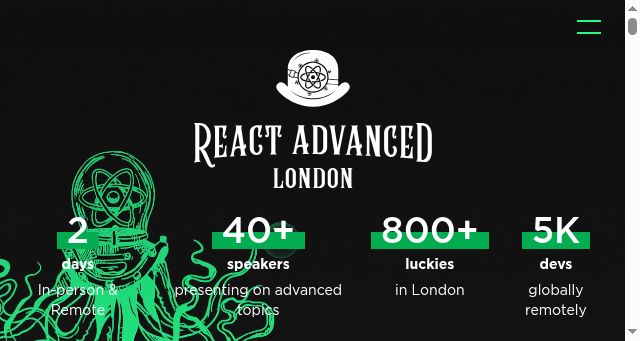 Screenshot of reactadvanced.com