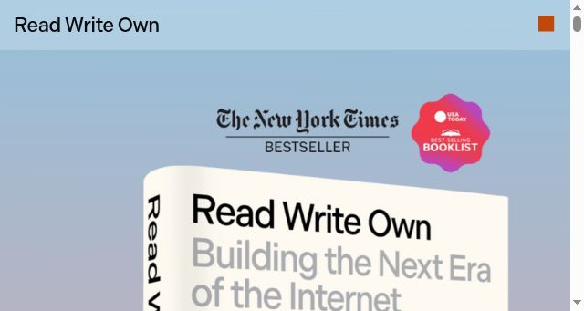 Screenshot of readwriteown.com