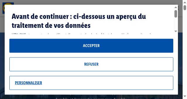 Screenshot of realestate-lidl.fr