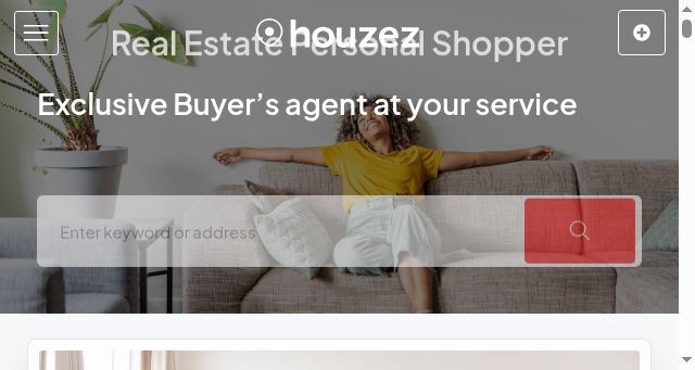 Screenshot of realestatepersonalshopper.online