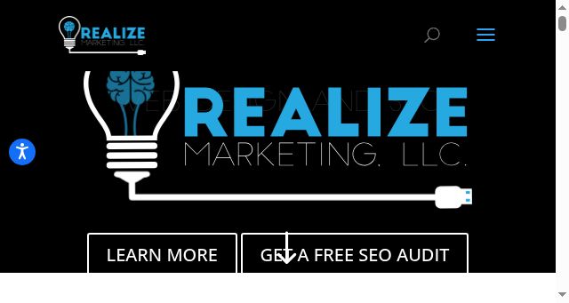 Screenshot of realizemarketing.com