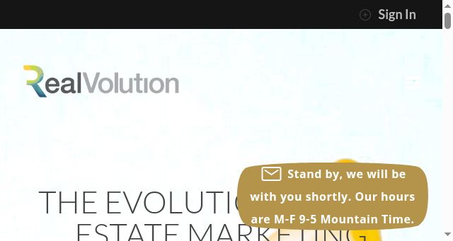 Screenshot of realvolution.com