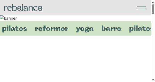 Screenshot of rebalance.studio