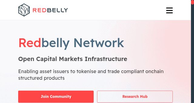 Screenshot of redbelly.network