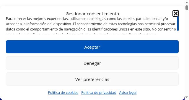 Screenshot of redcomcyl.es