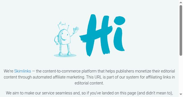 Screenshot of redirectingat.com