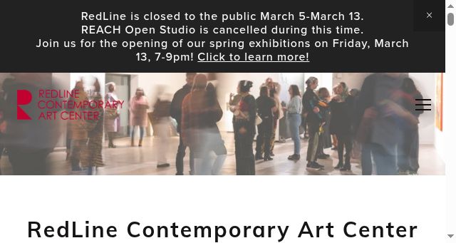 Screenshot of redlineart.org