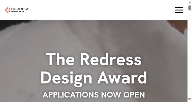 Screenshot of redressdesignaward.com