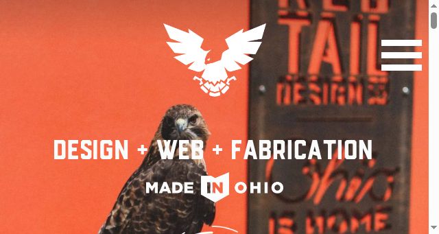 Screenshot of redtaildesign.com