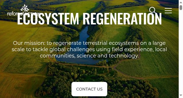 Screenshot of reforestaction.com