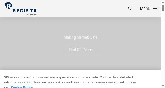 Screenshot of regis-tr.com