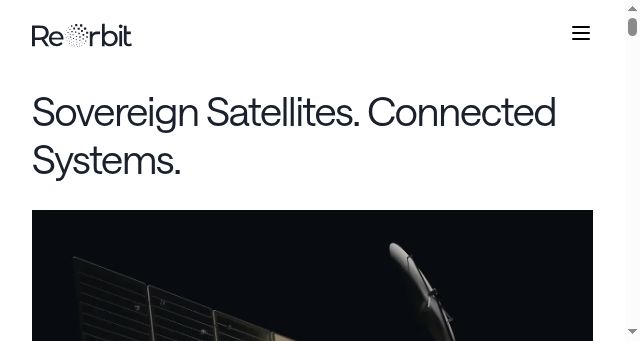 Screenshot of reorbit.space