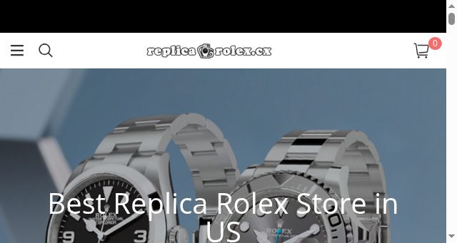 Screenshot of replicarolex.cx
