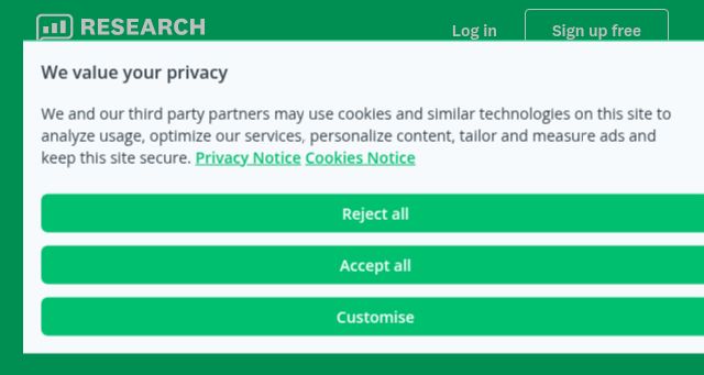 Screenshot of research.net