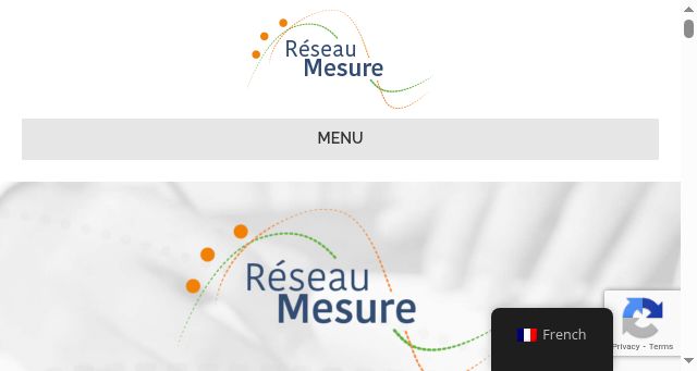 Screenshot of reseau-mesure.com