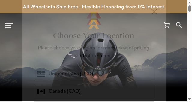 Screenshot of reservewheels.com