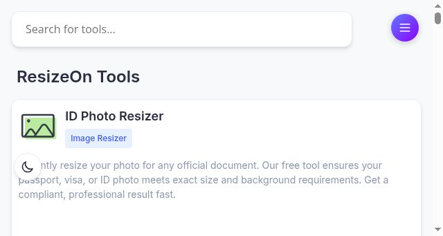 Screenshot of resizeon.com