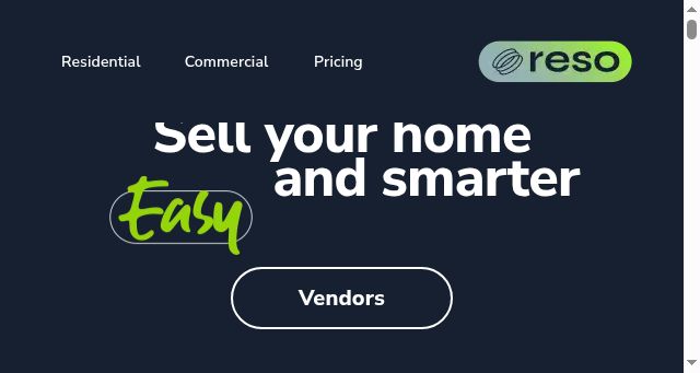 Screenshot of reso.com.au