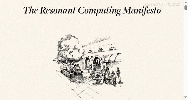 Screenshot of resonantcomputing.org