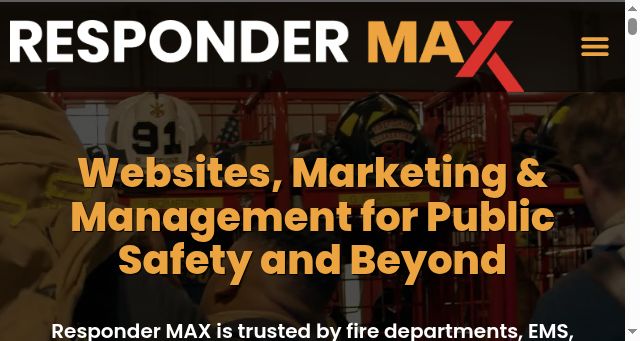 Screenshot of respondermax.com