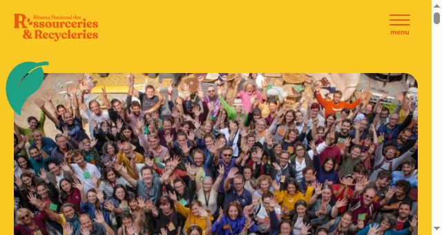 Screenshot of ressourcerie.fr