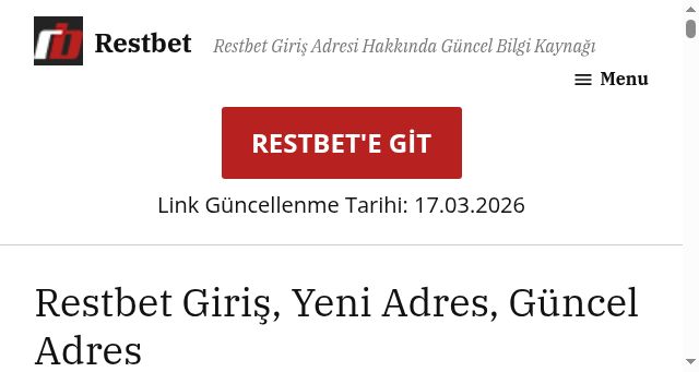 Screenshot of restbetgiris.co