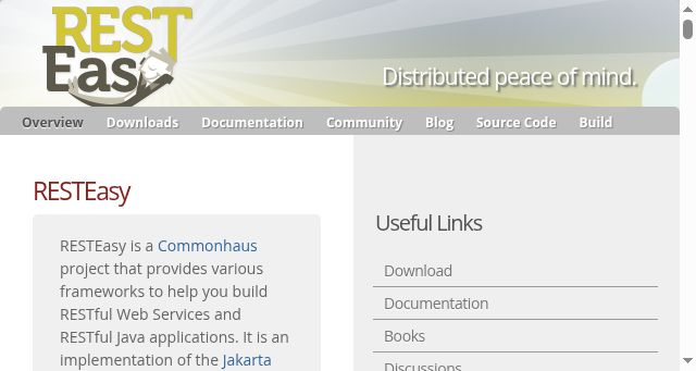 Screenshot of resteasy.dev