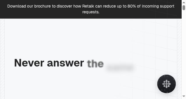 Screenshot of retalk.bot