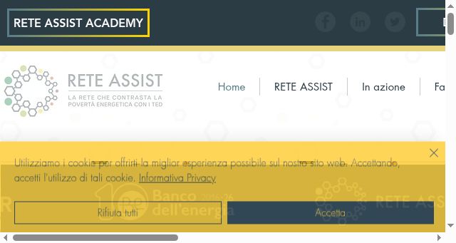 Screenshot of reteassist.it