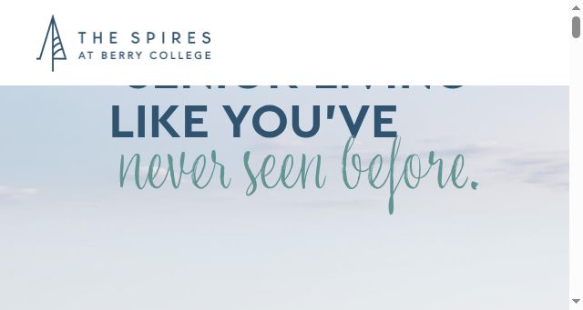 Screenshot of retireatberry.com