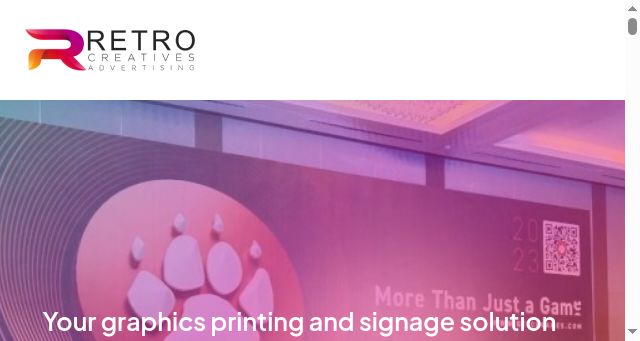 Screenshot of retro.com.ph