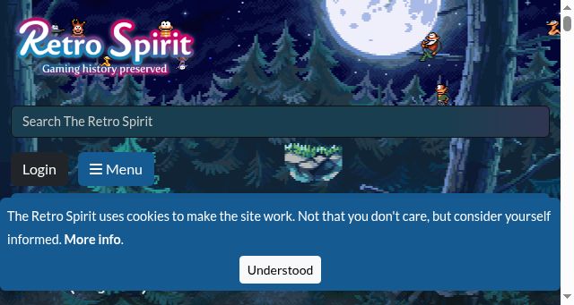 Screenshot of retro.gg