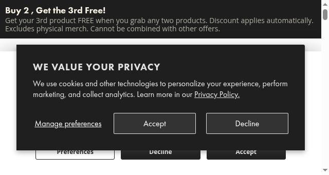 Screenshot of retrosupply.co
