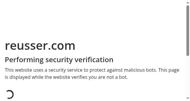 Screenshot of reusser.com
