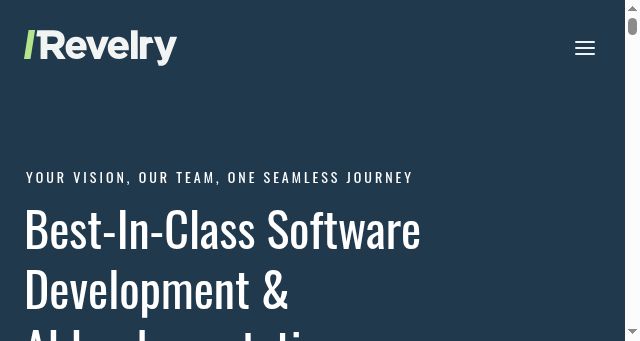 Screenshot of revelry.co