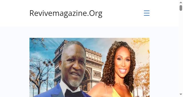 Screenshot of revivemagazine.org